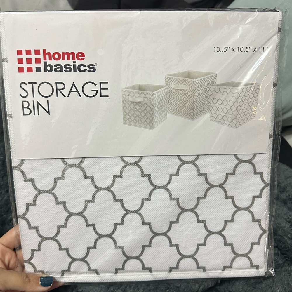 Home basics | square storage bin - Picture 2 of 2